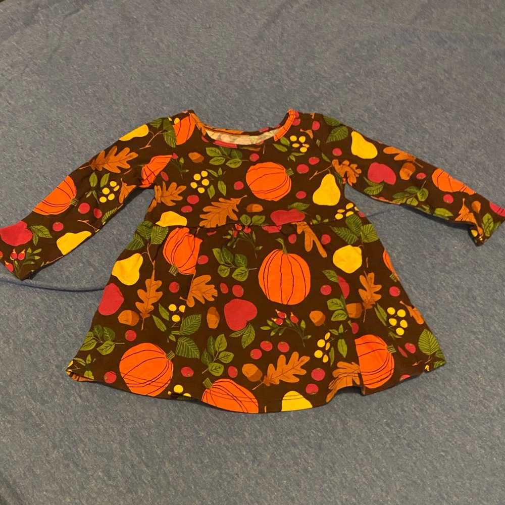 Pumpkin fall dress